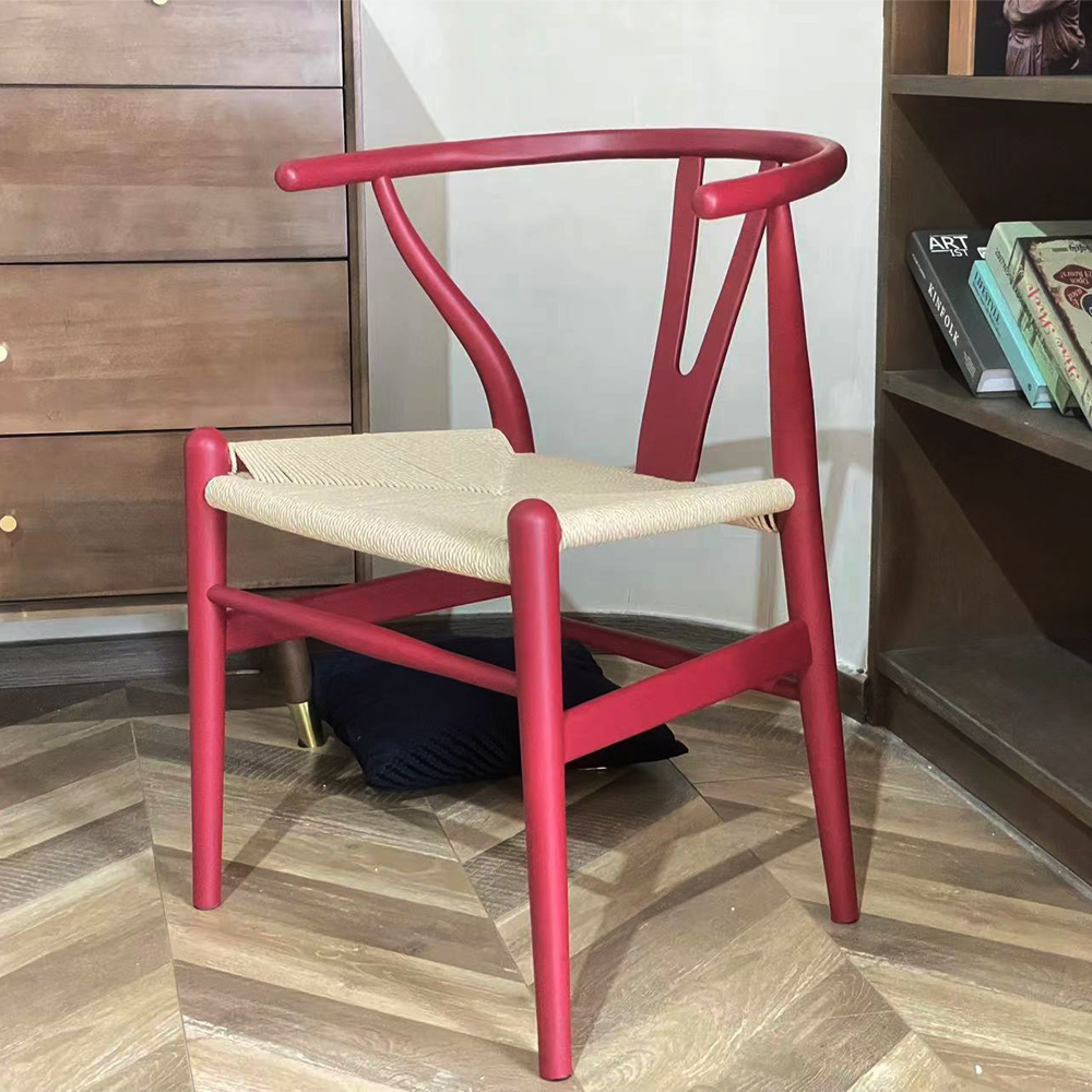 Wishbone Chair Hans Wegner -Red