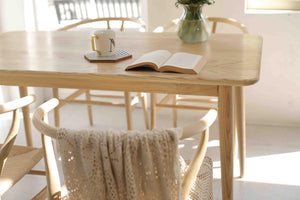 High-grade solid wood table-ASH WOOD.
