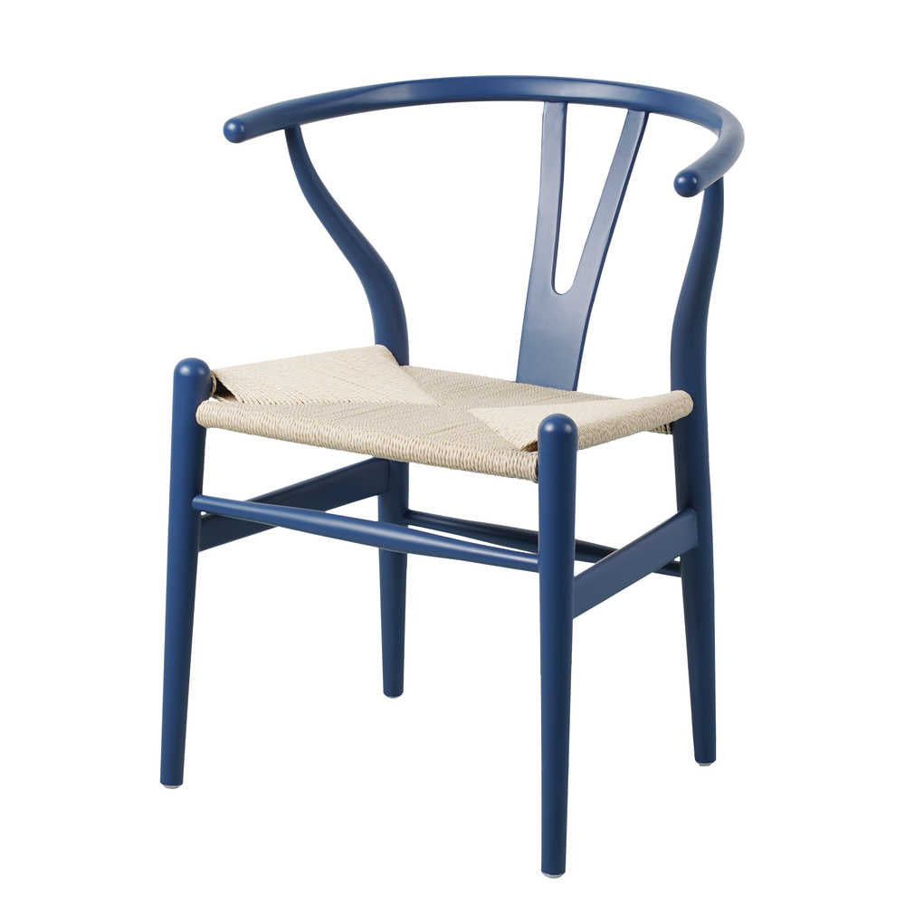 Wishbone Chair Hans Wegner -Blue