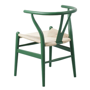 Wishbone Chair Hans Wegner -Green